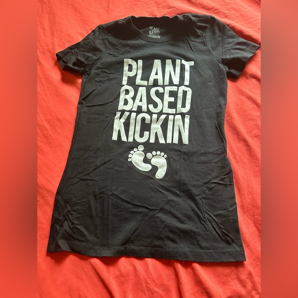 Plant Based Drippin’ Maternity Tee